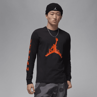 Nike Nike Men's T-Shirt Jordan Air T-Shirt, Black/White/Red